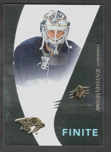 2010-11 Anders Lindback Upper Deck Hockey SPX Finite Rookie RC /499 F7 - Picture 1 of 2