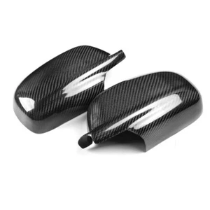 Carbon Fiber Add-on Side Mirror Covers for Nissan Skyline R34 GTR GTT GT 98-03 - Picture 1 of 6