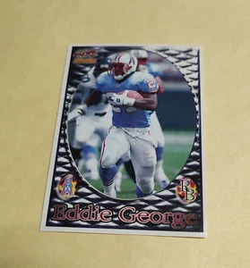 1997 Pacific Invincible Smash-Mouth #27 Eddie George Oilers - Picture 1 of 1