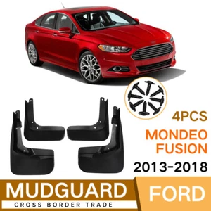 Mud Flaps Splash Guards Fender For Ford Fusion 2013-2018 4Pcs Side Mud Guards - Picture 1 of 8