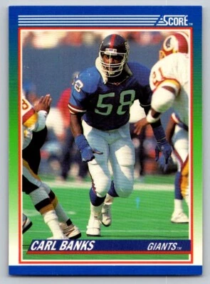 1990 Score - #91 Carl Banks - Image 1 of 2