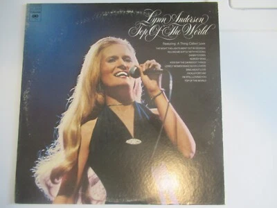 LYNN ANDERSON Top Of The World CBS Records VG+ Condition! 1973 KC 32429 - Image 1 of 4