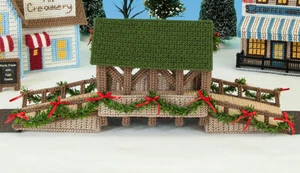 Mary Maxim The Village Bridge Plastic Canvas Kit - Picture 1 of 1