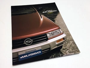 Folleto Ssangyong Musso 1995 4x4 - Imagen 1 de 1