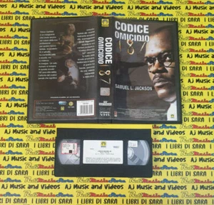 VHS*film CODICE OMICIDIO 187 1998 Samuel L. Jackson MEDUSA 1067001 (F270) - Foto 1 di 1