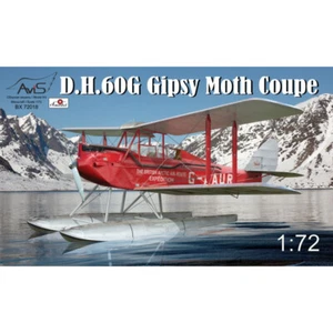 Avión flotador DH-60G Gipsy Moth cupé - Kit modelo plástico escala de aire 1:72 Avis 72018 - Imagen 1 de 12