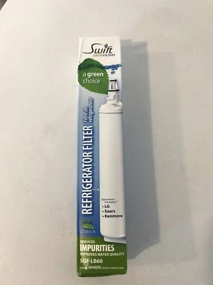 NEW SWIFT GREEN FILTERS SGF-LB60 REFRIGERATOR WATER FILTER (13''HX2''WX2''D) - Image 1 of 4