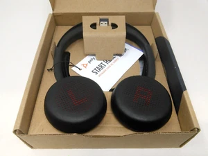 HP 76U49AA Poly Voyager 4320 UC Stereo Bluetooth Computer Headset V4230 C USB-A - Picture 1 of 5
