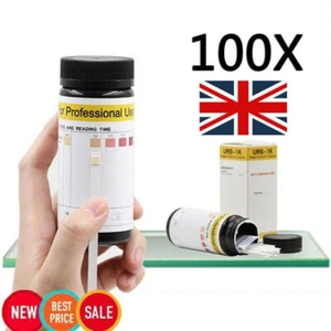 Ketone Urine Analysis Test 100 Strips Ketostix Ketosis Keto Sticks Diabetic UK - Picture 1 of 14