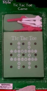 HOLIDAY STYLE Tic Tac Toe Travel Game - Picture 1 of 2
