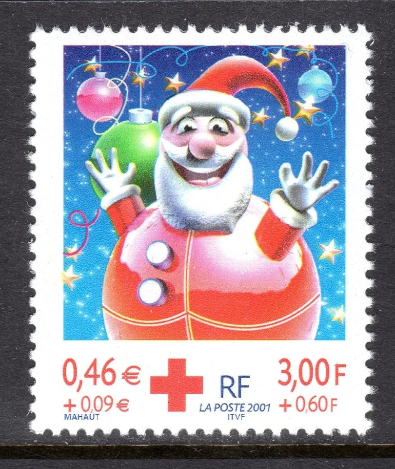France Scott #B705a VF MNH 2001 Red Cross Perf 13½ x 13 - Image 1 of 1