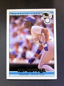 1992 Donruss Ken Griffey Jr.  Seattle Mariners Baseball Card #24 All Stars - Picture 1 of 2