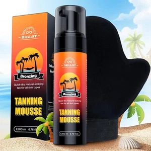 Ultra Natural Bronze Self Tanner Mousse, Flawless Self Tan Streak-.....02/27 B22 - Picture 1 of 7