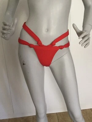 Minimale Animale  Rib Bikini Bottoms Cherry Bomb Size XS - Image 1 of 4