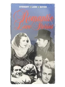 Romantic Love Stories VHS Triple Feature James Stewart Diane Ladd New Sealed SA - Picture 1 of 2
