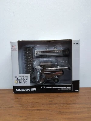 1/64 Ertl GLEANER A76 FARM TOY COMBINE RARE CHASER BLACK CHROME - Image 1 of 4