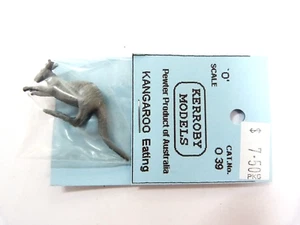 Kerroby Modelos Escala O 1/45 1/48 Pintado Metal Blanco Canguro Comedor Parte #O39 - Imagen 1 de 3