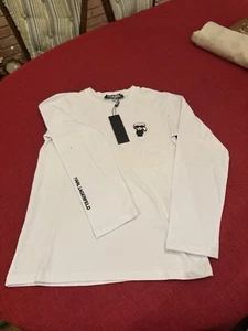 Karl Lagerfeld New With Tag Kids Size 14 T-shirt - Picture 1 of 5
