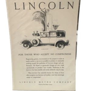 Lincoln 1928 vintage para aquellos que aceptan anuncios sin compromiso - Imagen 1 de 4
