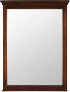Home Decorators Collection Vanity Mirror 24"X31" Classic Wood Framed Mahogany - Picture 1 of 1
