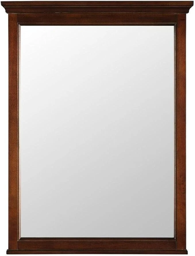 Home Decorators Collection Vanity Mirror 24"X31" Classic Wood Framed Mahogany - Image 1 of 1
