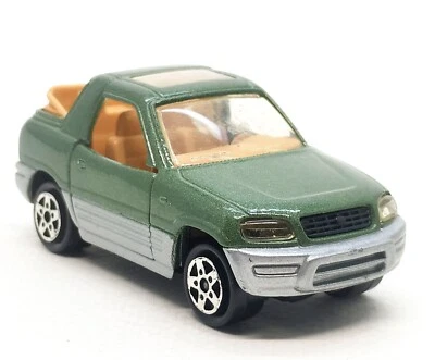 Majorette Toyota Rav 4 verde oscuro 1:50 (3") defectos 001 Foto 1 de 4