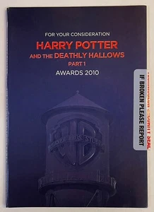 HARRY POTTER & THE DEATHLY HALLOWS PART 1 Screener RARE FYC 2-DISC DVD SET Promo - Picture 1 of 3