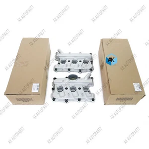OEM L&R Engine Valve Covers w/ Gasket For VW Touareg Audi A5 A6 Q7 S4 Q5 3.0T V6 - Picture 1 of 4