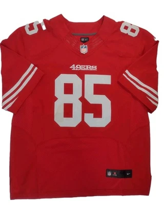 ФУТБОЛКА NIKE ON FIELD SAN FRANCISCO 49ERS 85 DAVIS ДОМАШНЯЯ КРАСНАЯ РАЗМЕР 48 XL - Изображение 1 из 4