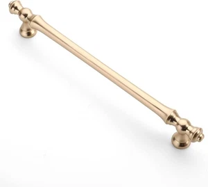 Asidrama Maniglie per Armadio Cucina in Ottone Spazzolato 12,6" (320mm) (6 Pz) - Foto 1 di 6