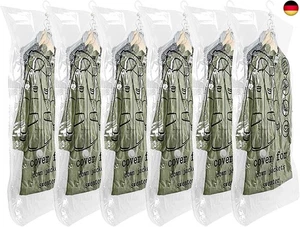 6 Stück Vakuumbeutel für Kleidung, Hängend Vakuumierbeutel Kleidung, Vakuum Kl - Bild 1 von 7