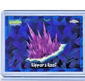 Rippers Reef 2025 Topps Chrome SpongeBob Sapphire #160 - Picture 1 of 2