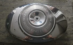 SCHÖN SAUBER Harley Davidson Road King Custom EFI Luftfilter Abdeckung Chrom 2004 - Bild 1 von 8