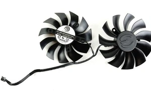 Para wentylatorów wentylator chłodnicy do EVGA GTX 750 780Ti 950 980Ti 1080Ti PLA09215B12H 87mm - Zdjęcie 1 z 1