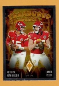 2024 Panini Phoenix MAHOMES KELCE Treasured Tandems #TT-KC Kansas City Chiefs - Bild 1 von 2