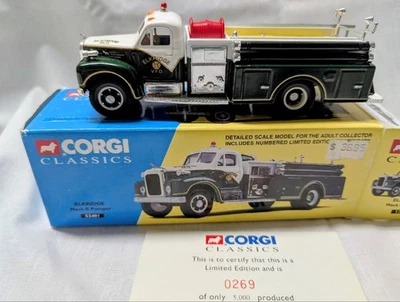 Corgi 1:50 #52401 ELKRIDGE, MD Fire Mack B pumper - Image 1 of 2