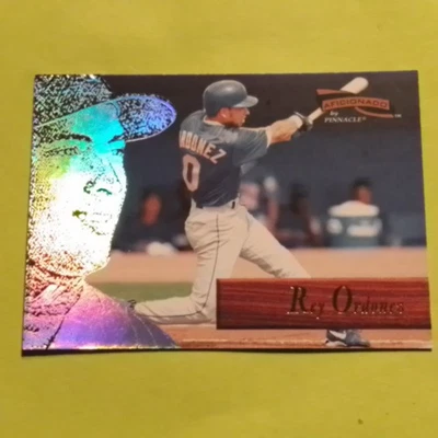REY ORDONEZ- NEW YORK METS - 1996 AFICIONADO by PINNACLE "ROOKIE" CARD #191 - Image 1 of 4