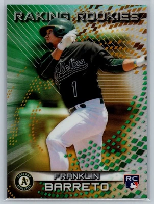 Bowman's Best Franklin Barreto Raking Rookies 2017 RR-FB Foto 1 de 2
