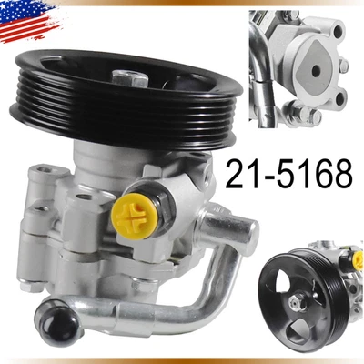 21-5168 Power Steering Pump For Chevrolet Prizm 1998-2002 Toyota Corolla L4 1.8L Foto 1 de 4