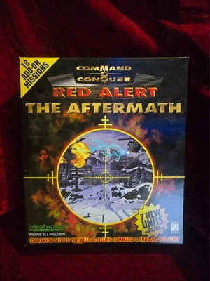 Command & Conquer: Red Alert The Aftermath (PC, 1996) Sealed, Big Box - Image 1 of 4