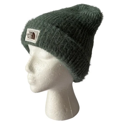 Gorra gorro forrada The North Face para mujer Salty Bae OSFM Dark Sage acogedora suave Foto 1 de 4