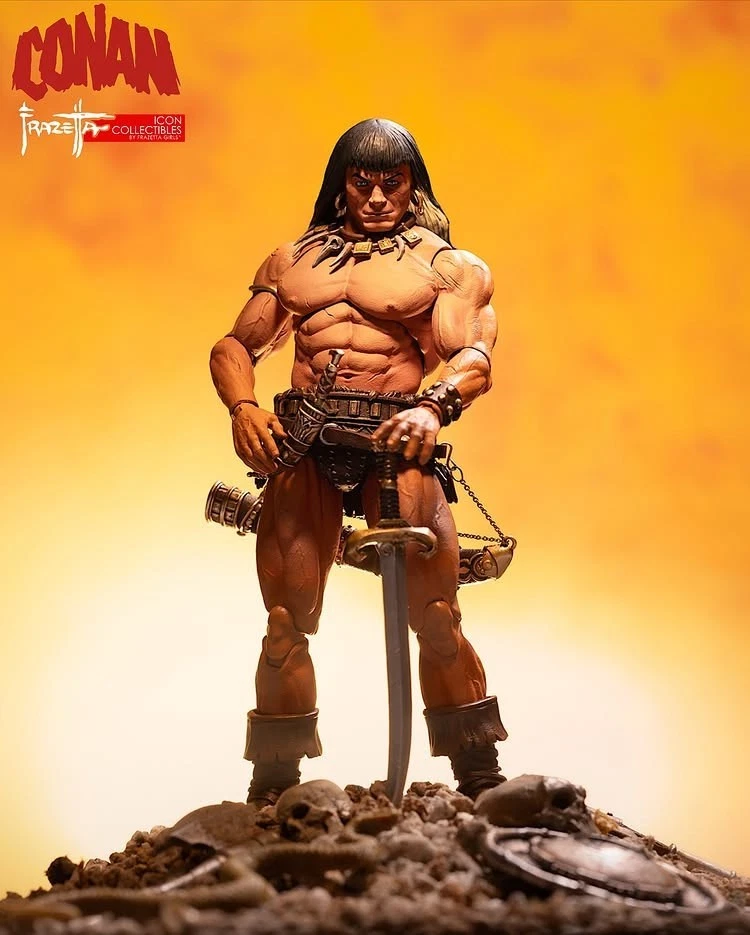 Frazetta Girls Conan The Barbarian ICON Collectibles 1/12 Scale Actionfigur - Bild 1 von 1