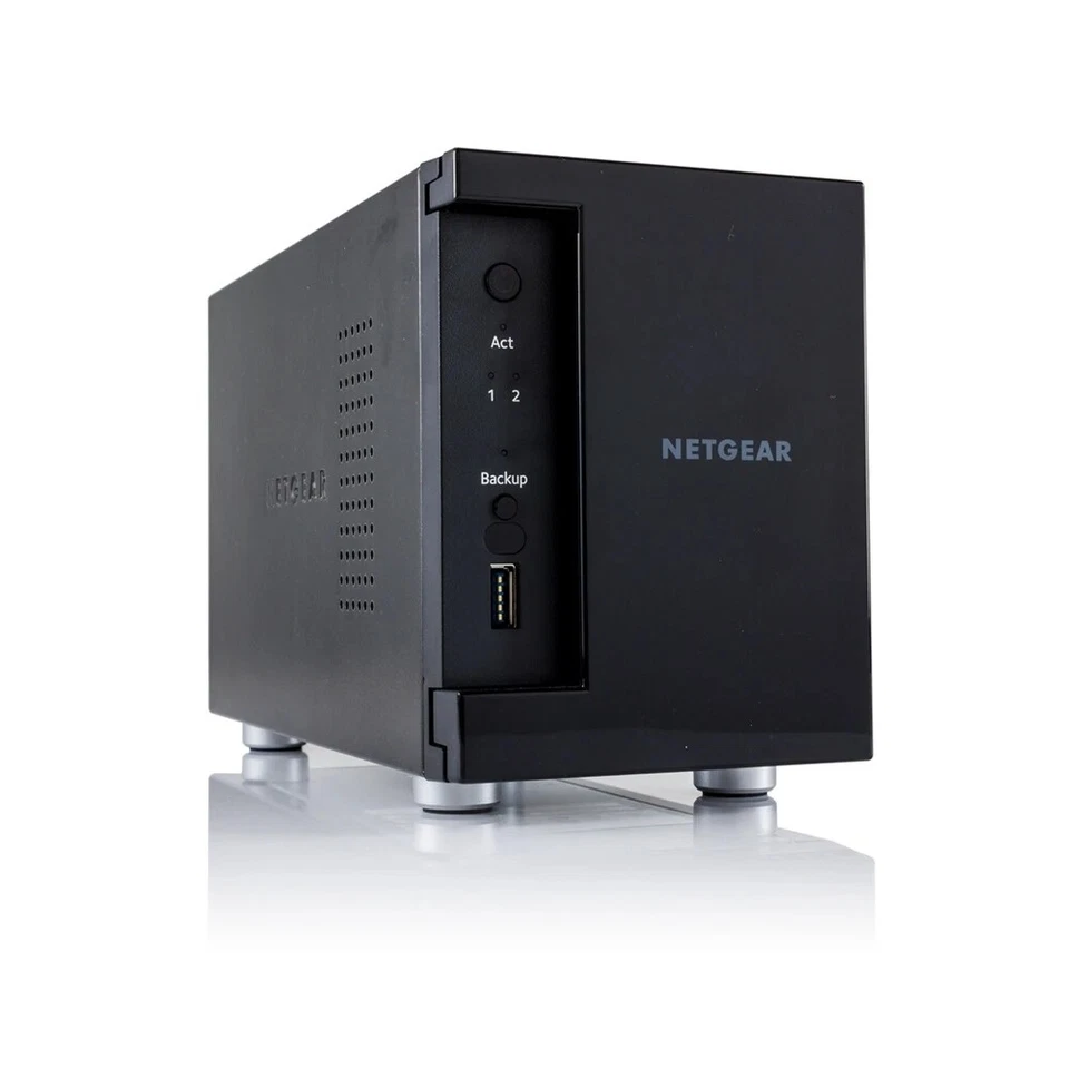 NAS NETGEAR ReadyNas 212 RN21200-100NES - Immagine 1 di 4