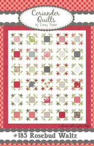 Quilt Pattern ROSEBUD WALTZ Moda CORIANDER Layer Cake Friendly BEAUTIFUL DAY - Picture 1 of 5
