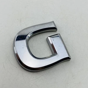 2008-2013 Nissan Rogue Emblem Logo Letter Badge Trunk Gate Rear Chrome OEM F22G - Picture 1 of 6