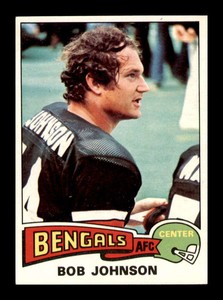 1975 Topps Bob Johnson #412 Cincinnati Bengals