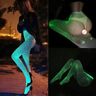 Womens Sexy Fishnet Stocking Suspender Tights Pantyhose Luminous Hosiery Fashion