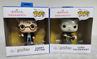 Harry Potter and Lord Voldemort Funko Pop Ornaments New in Box Lot of 2 Hallmark