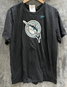 Florida Marlins Cooperstown Logo Men's Nike MLB T-Shirt XL X-Large NWT NEW - Picture 1 of 7