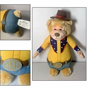 Grand Ole Opry Plush Bear Cowboy Hat Collectible Souvenir Stuffed Animal - Picture 1 of 7